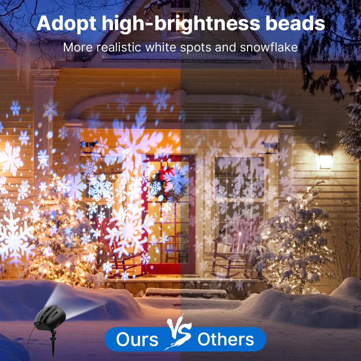 Magical Snowflake Light Show